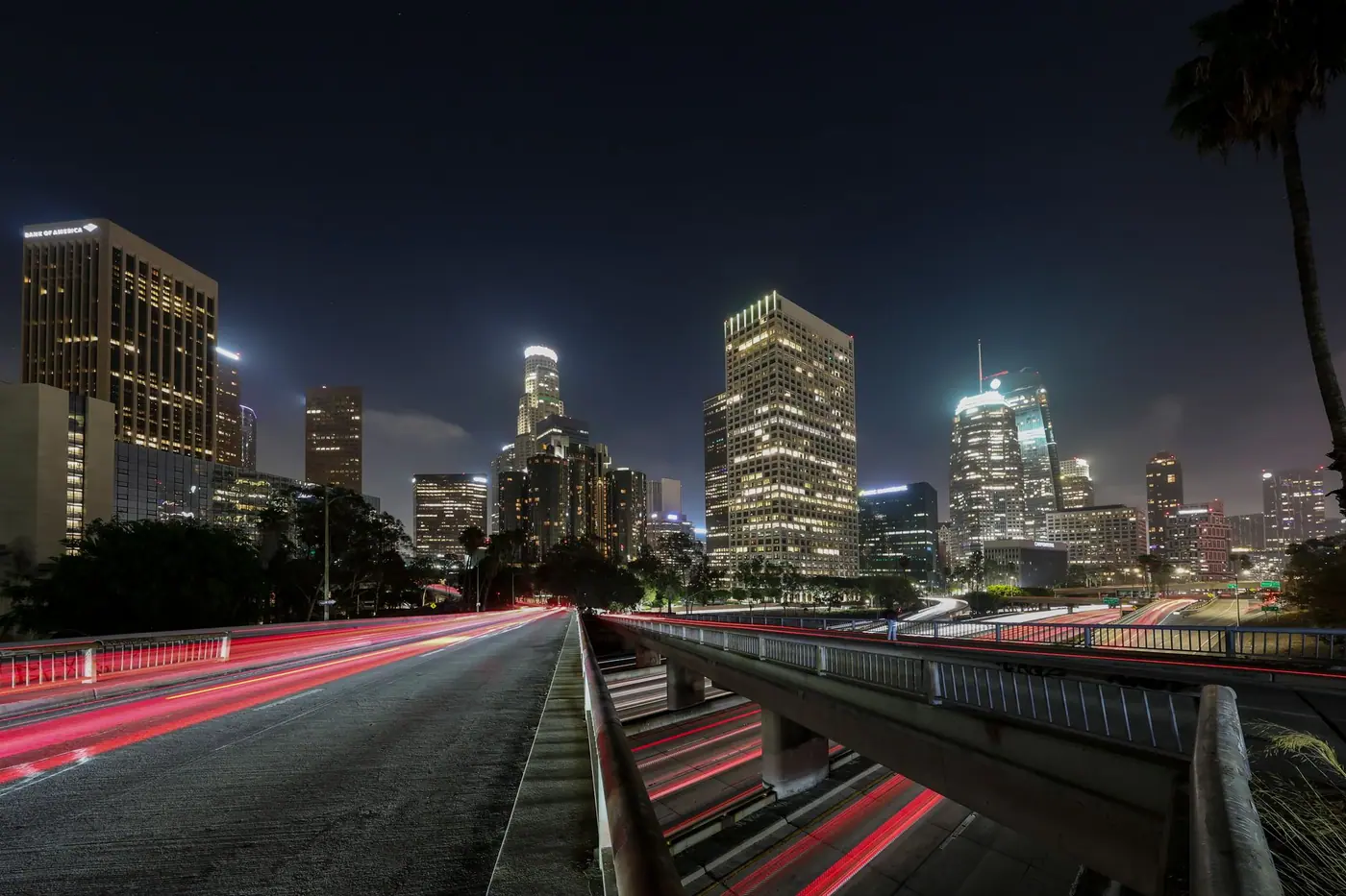 Los Angeles, CA skyline