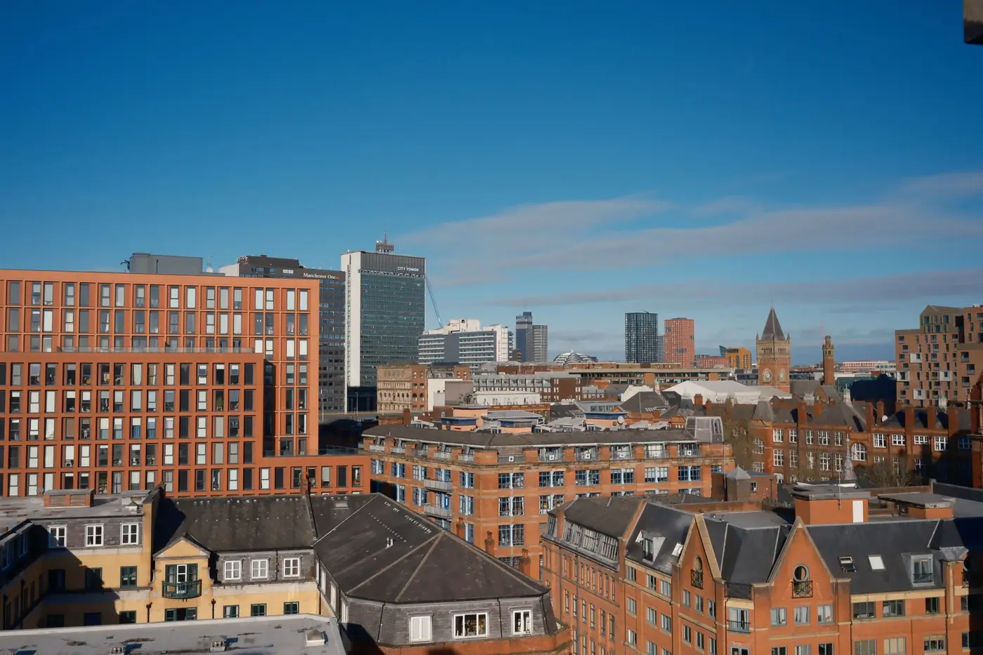 Manchester, England skyline
