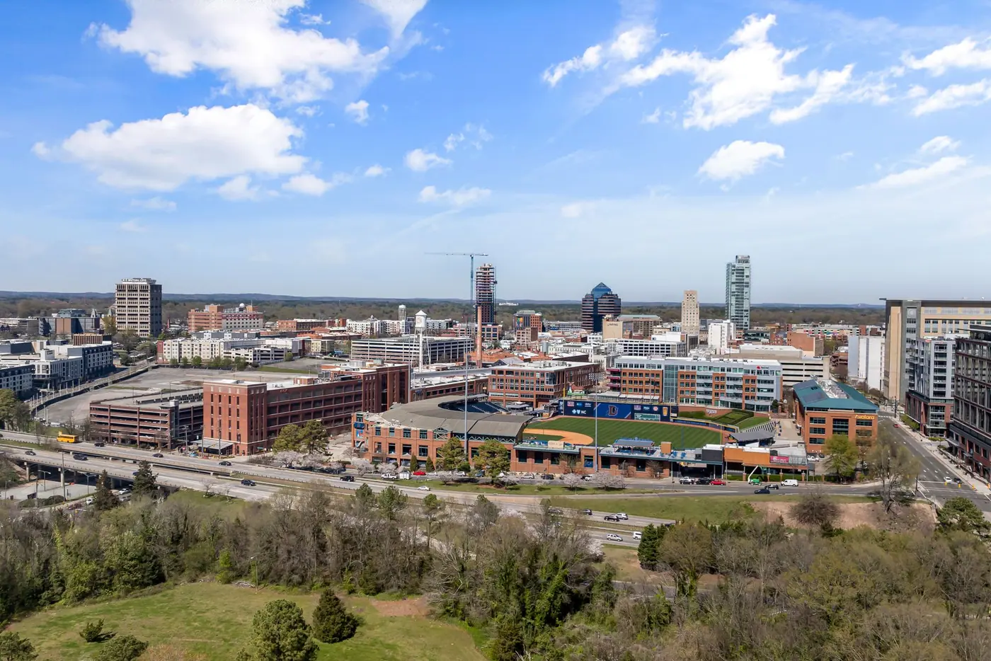 Raleigh-Durham, NC skyline