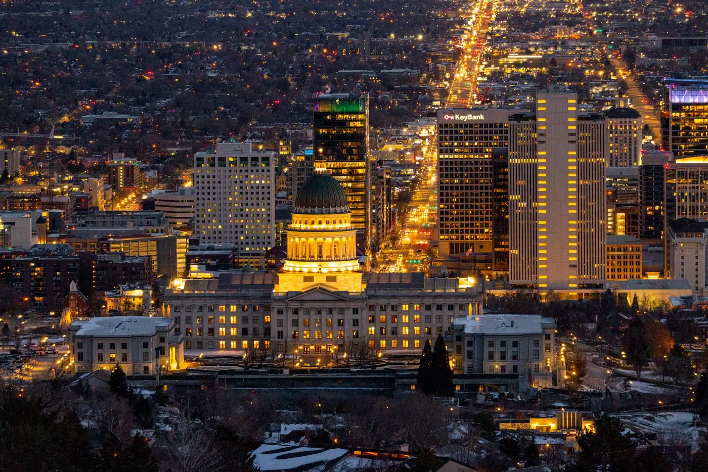 Salt Lake City, UT skyline
