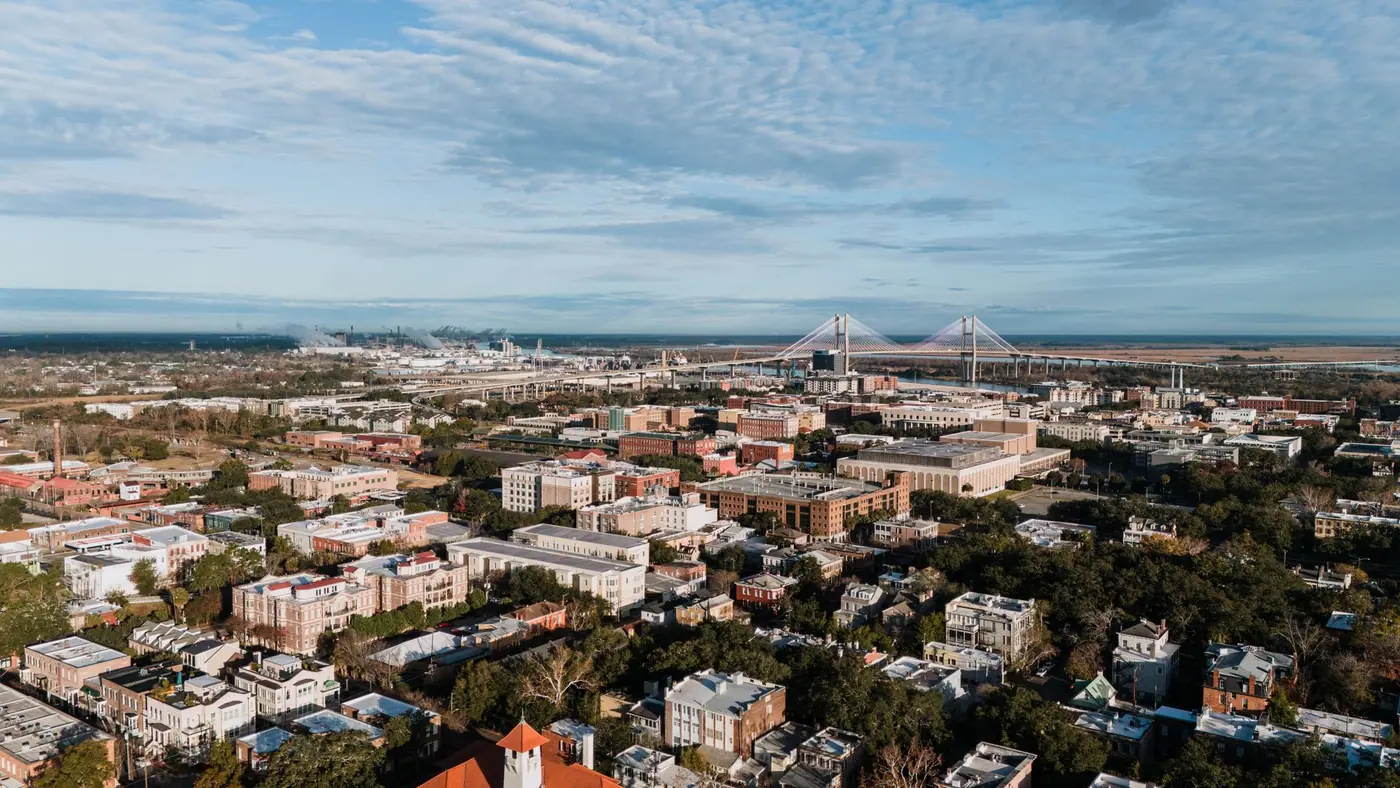 Savannah, GA skyline