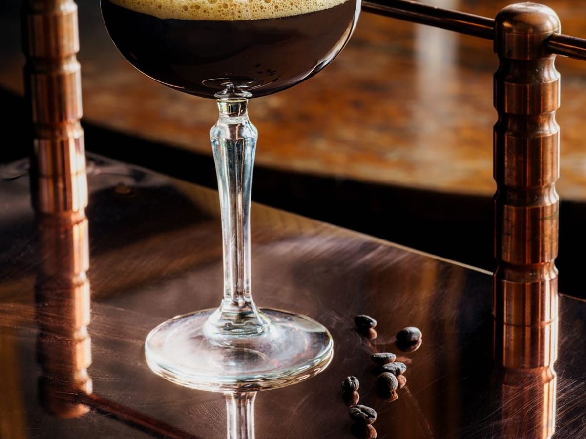 Espresso Martini Mocktail — alcohol-free