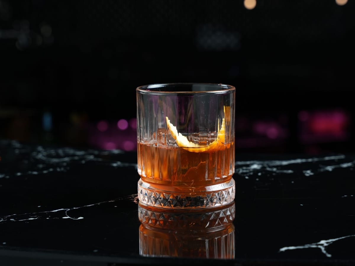 Non-Alcoholic Old Fashioned — alcohol-free
