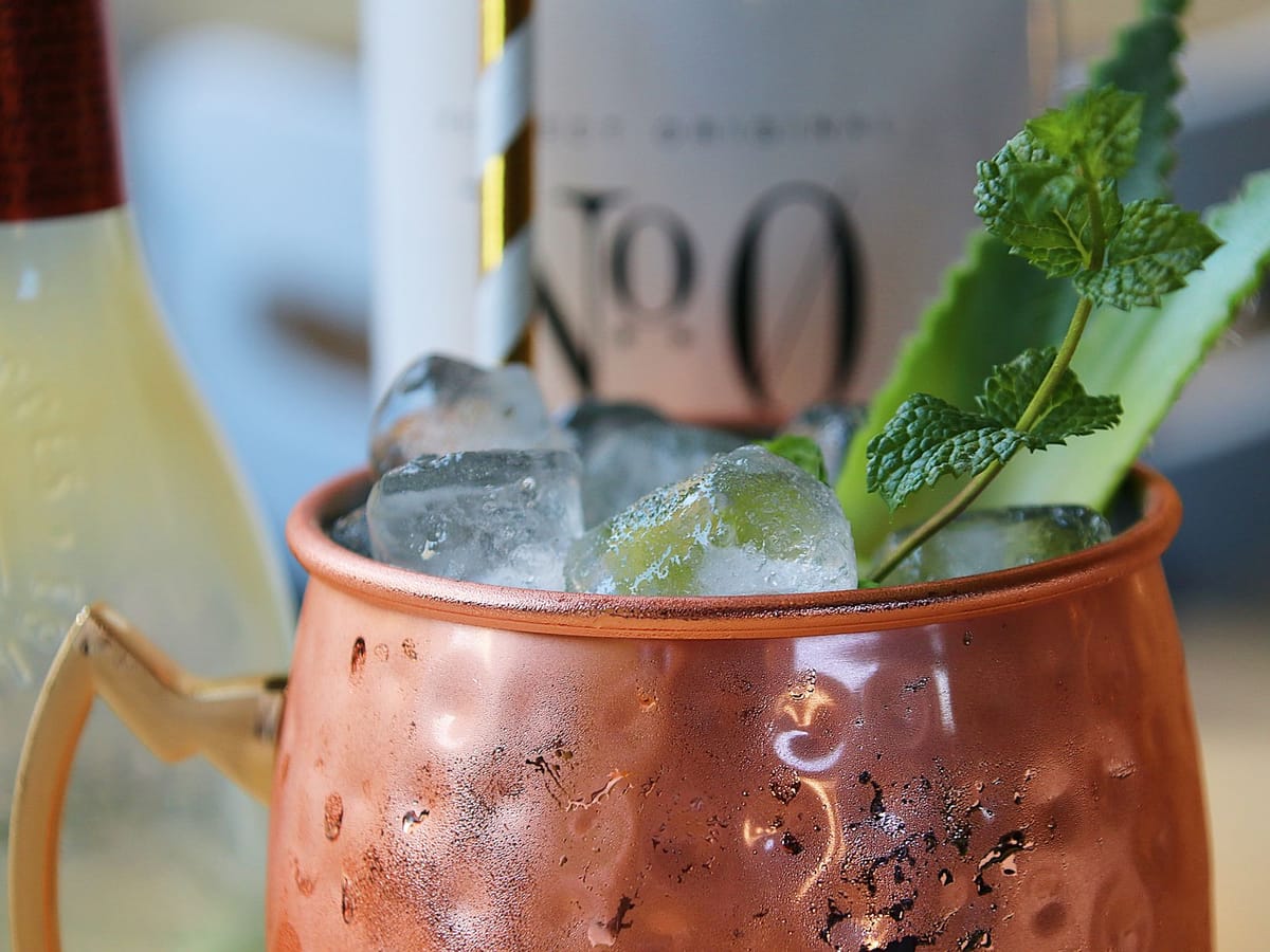 Virgin Moscow Mule — alcohol-free